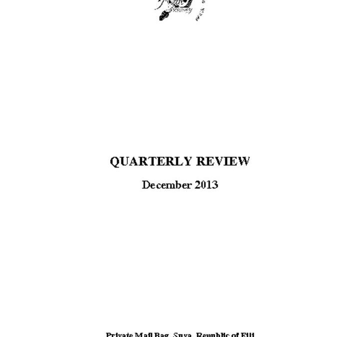 thumbnail of RBF Quarterly Review – December 2013