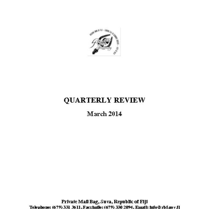 thumbnail of RBF Quarterly Review – March 2014 (resized)