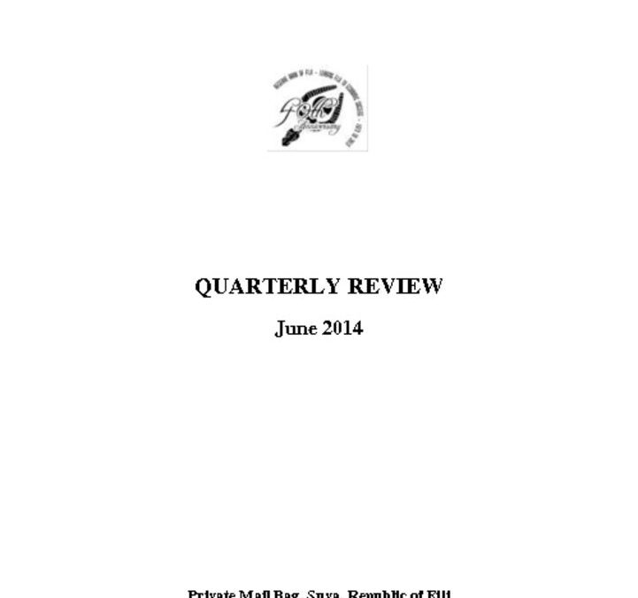 thumbnail of RBF Quarterly Review – June 2014