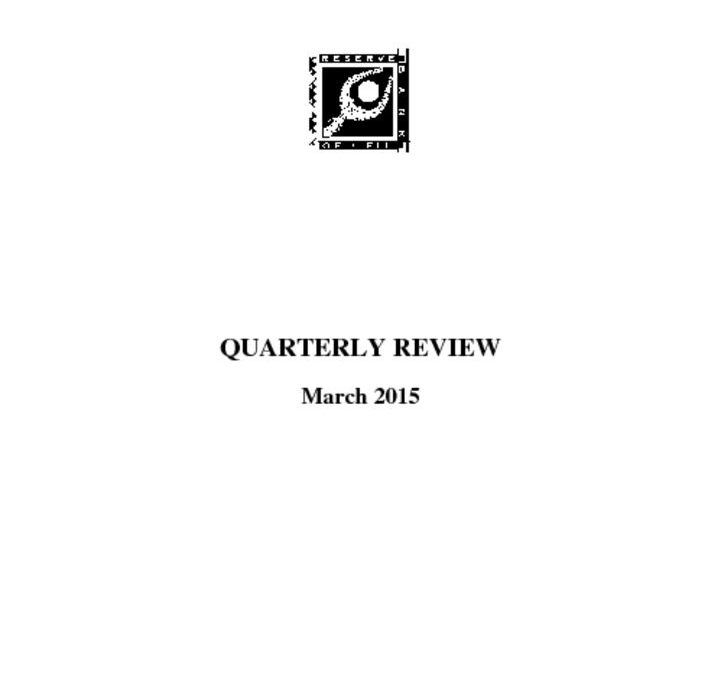 thumbnail of Quarterly Review – March 2015