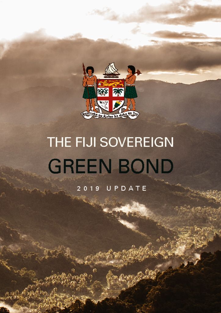 Fiji Sovereign Green Bond Impact Report 2019 Reserve Bank of Fiji
