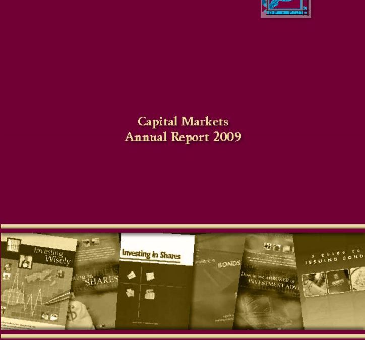 thumbnail of Capital Markets Annual Report 2009