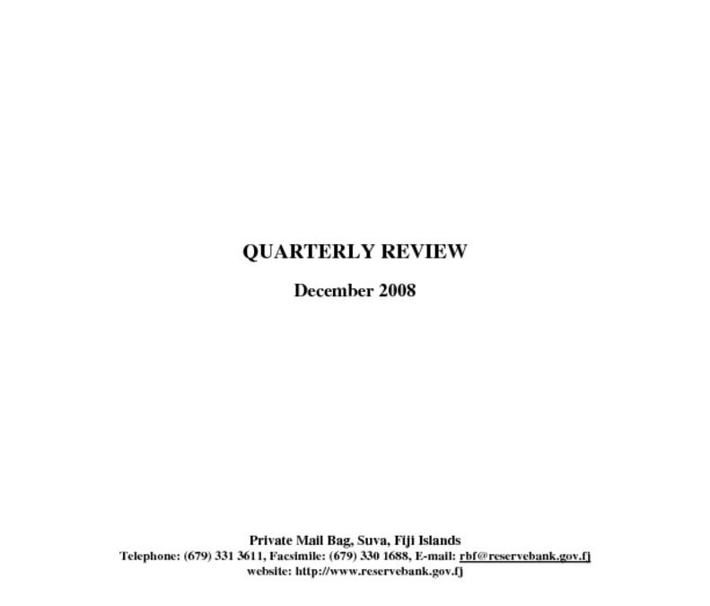 thumbnail of Dec08 Quarterly Review