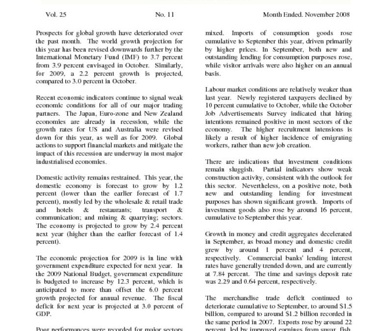 thumbnail of Economic Review (Nov-08)