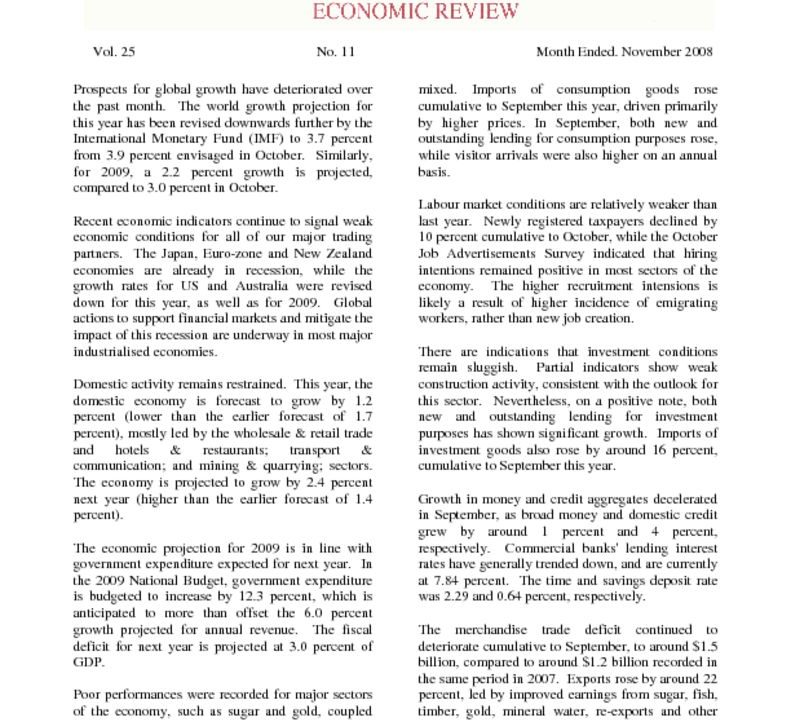 thumbnail of Economic Review (Nov-08)