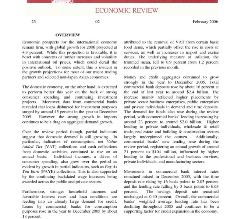 thumbnail of Feb06 Economic Review