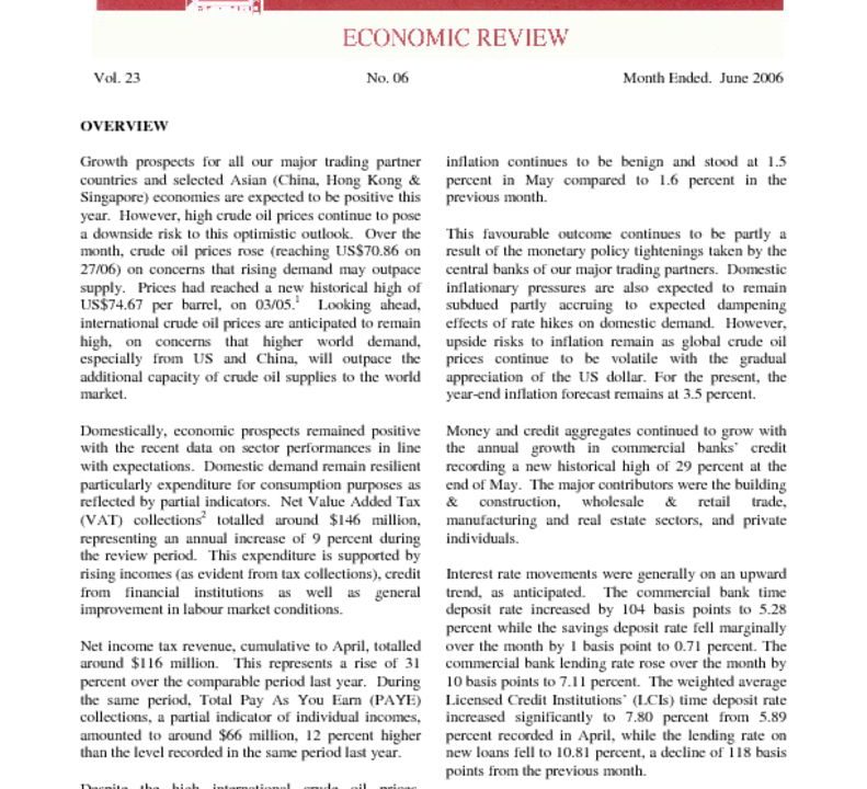 thumbnail of Jun06 Economic Review