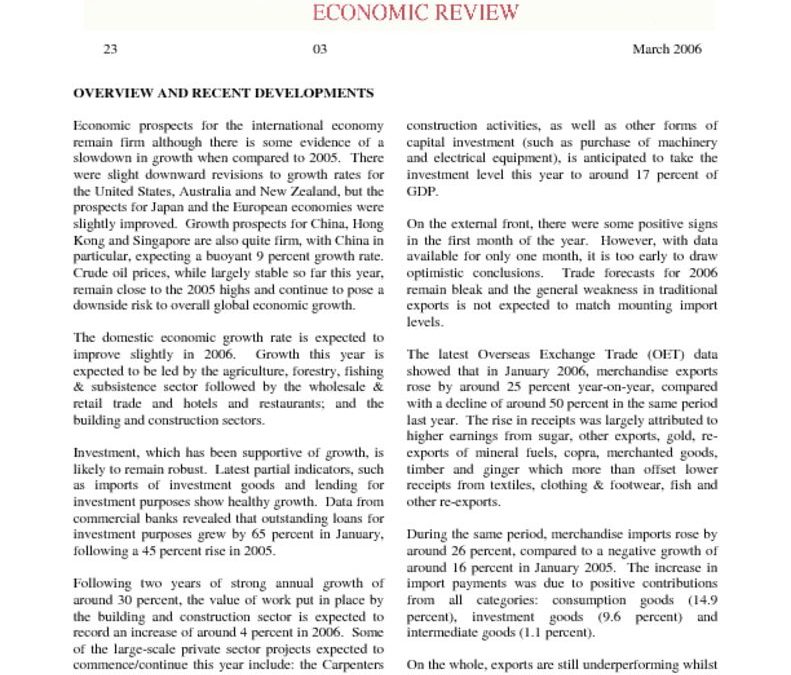 thumbnail of Mar06 Economic Review