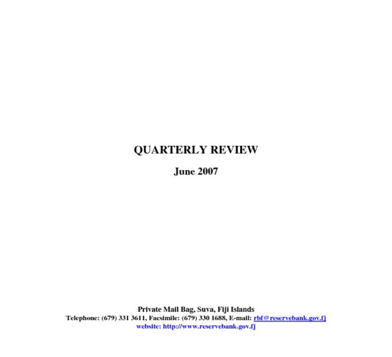 thumbnail of RBF Quarterly Review (Jun-07)