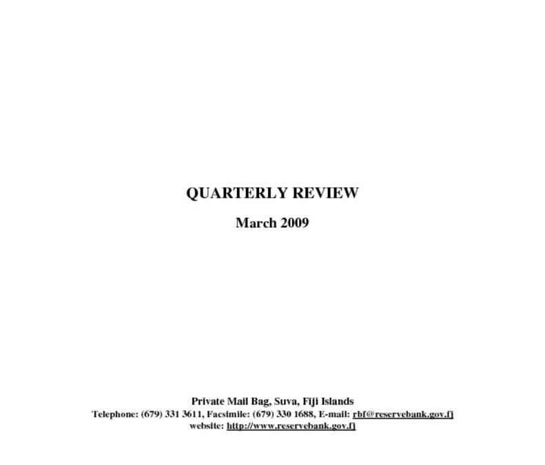 thumbnail of RBF Quarterly Review (March2009)