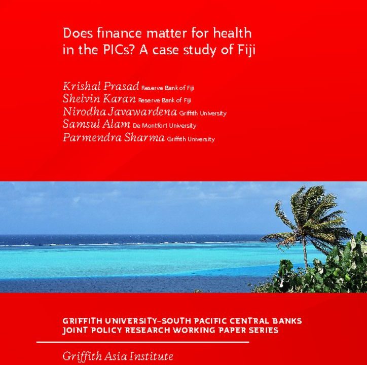 thumbnail of Does finace matter for health in the PIC, a case study for Fiji